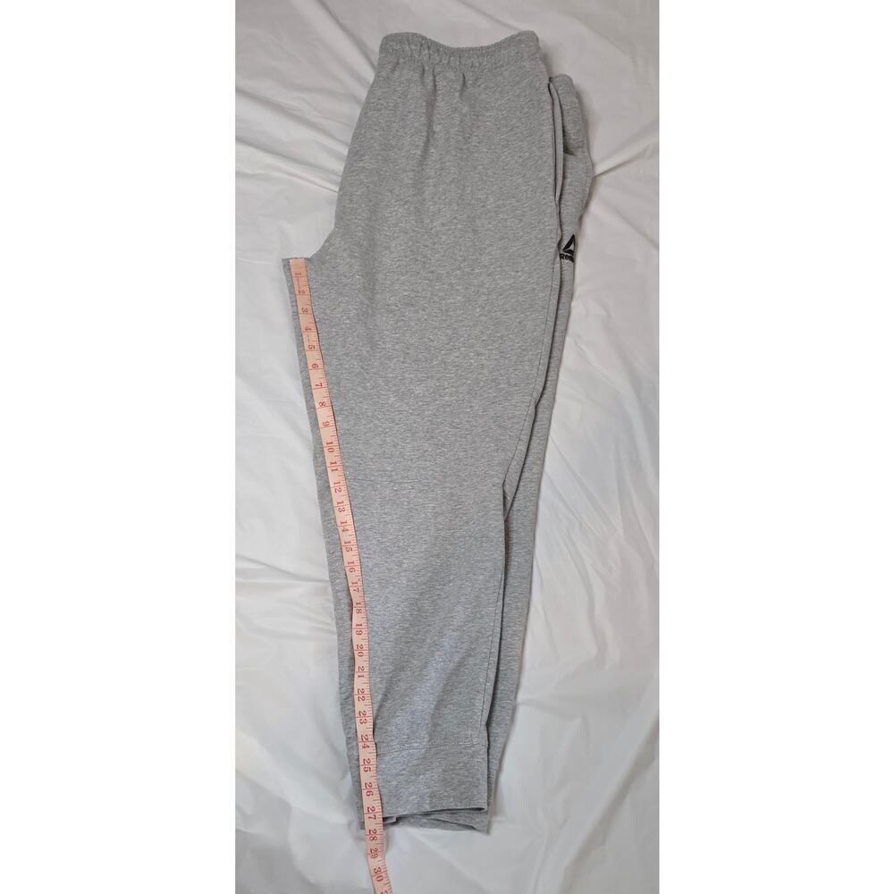 Reebok Joggers Men's Size 2XL Gray Pace Runner Active, Athletics, Running - Picture 7 of 7